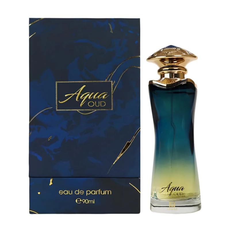Ahmed Al Maghribi Aqua Oud Eau De Parfum 90ml For Men